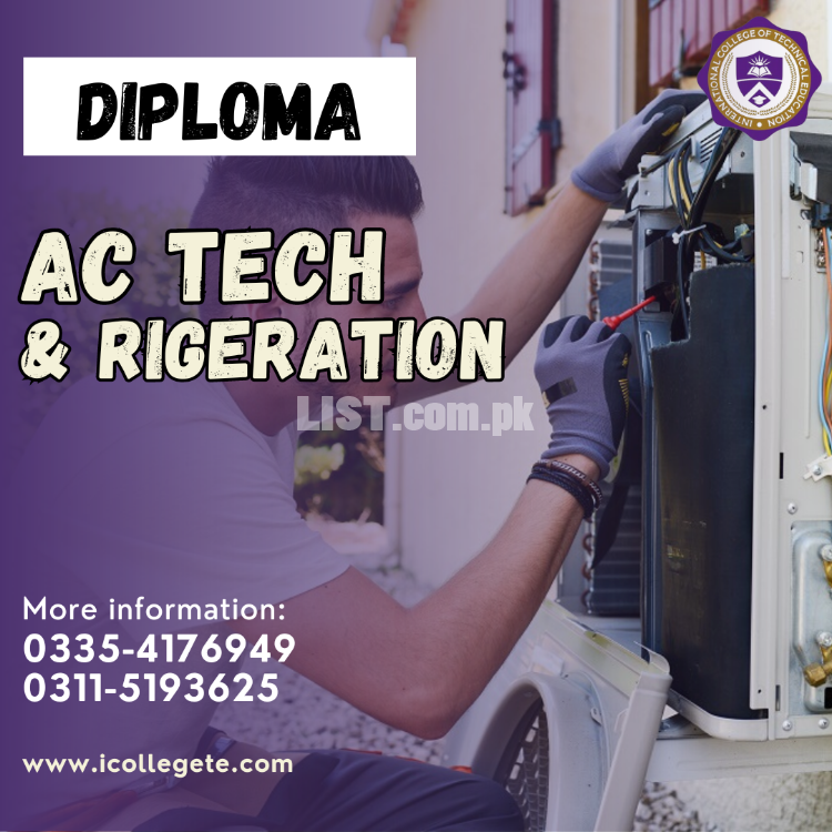 One year diploma in AC Technician course in Rawalakot Poonch
