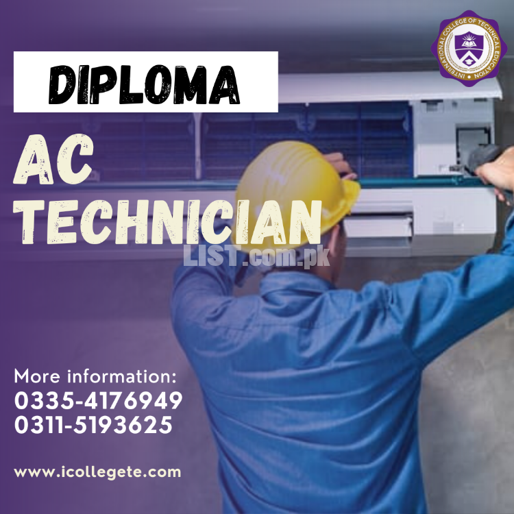 AC Technician and Refrigeration course in Gujrat Gujranwala