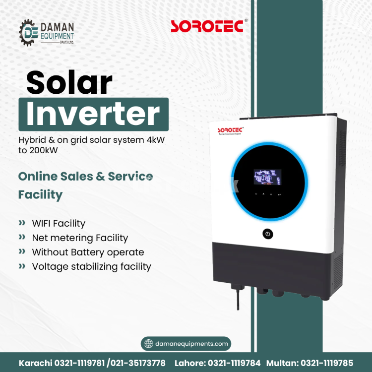 Solar Inverter Sorotec 11 kw