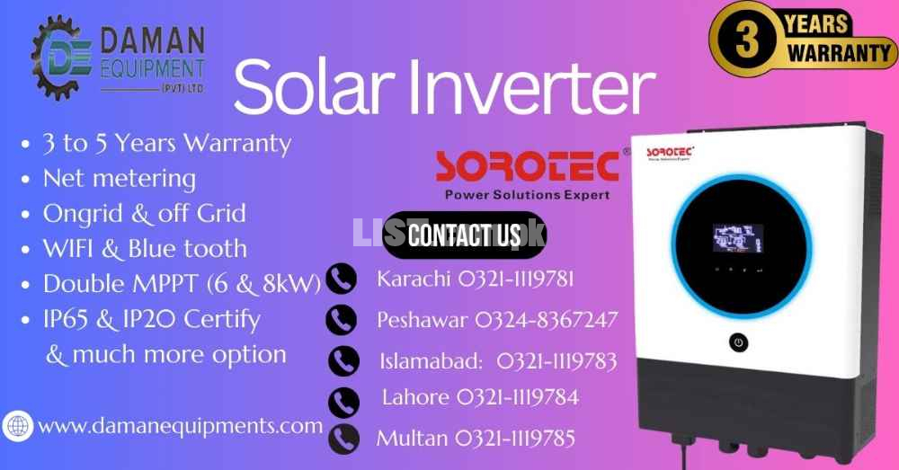 Solar Inverter 3phase, P1500-S 11KW