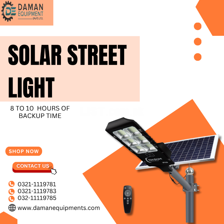 Solar Street Light Damsol / BOPU
