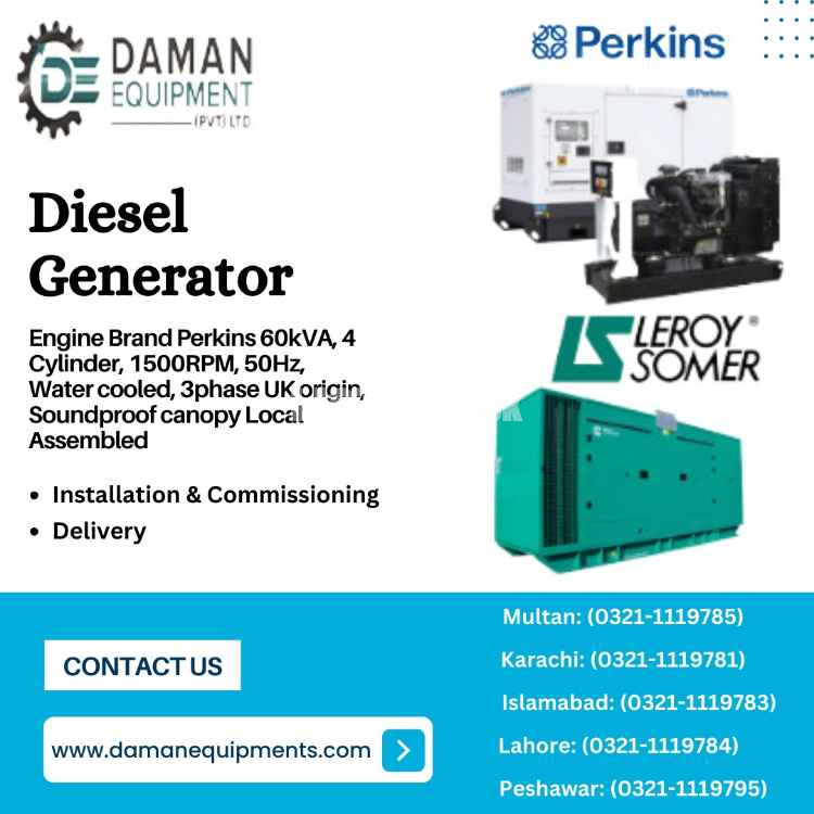 Diesel Generator Perkins Local Assembeld 30kva