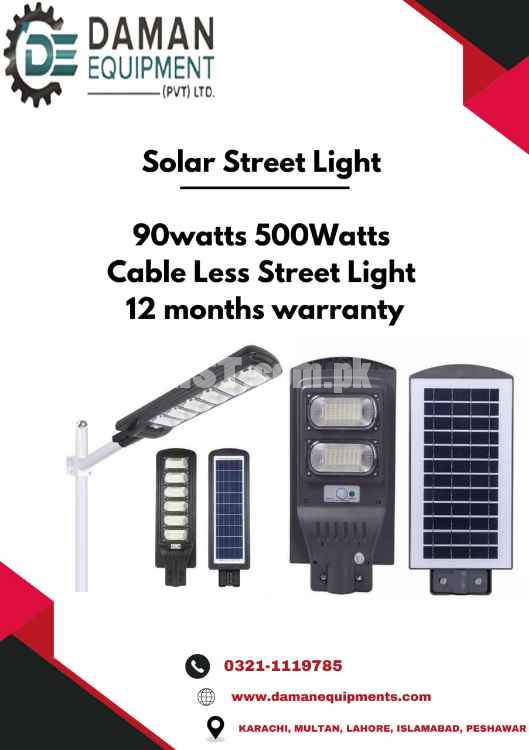 Solar Street Light 500watts