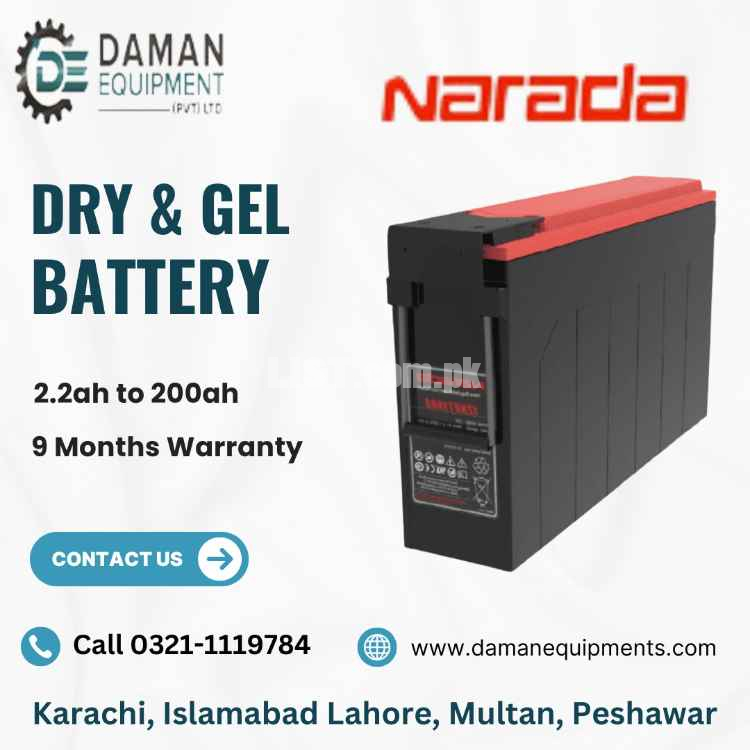 DRY AND GEL BATTERY 100Ah