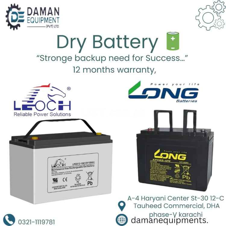 online Dry Batteries 100ah