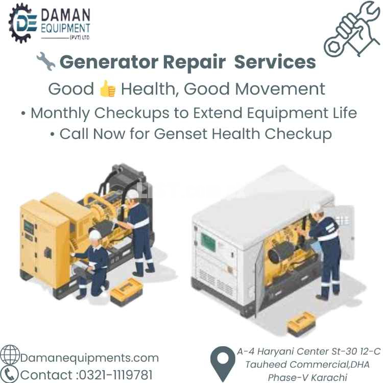 Diesel Genset Repairing and services