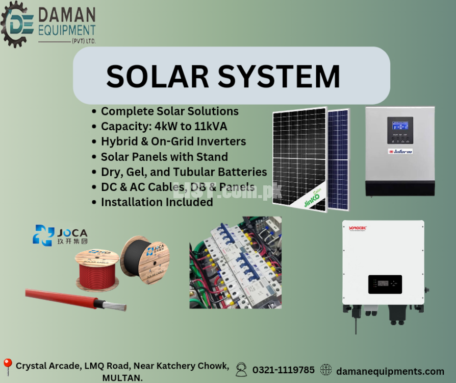 Solar Inverter 6KW net metering