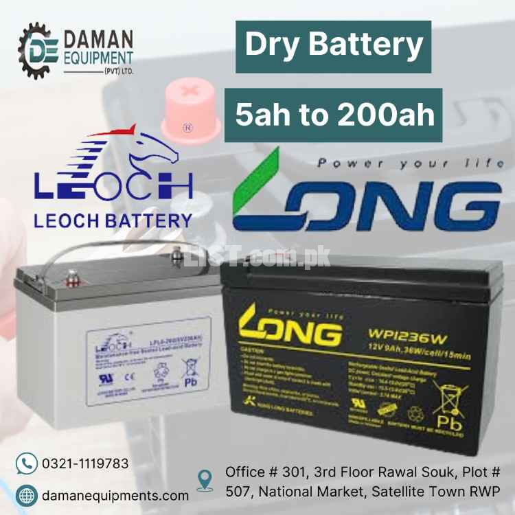 Dry Battery 9Ah