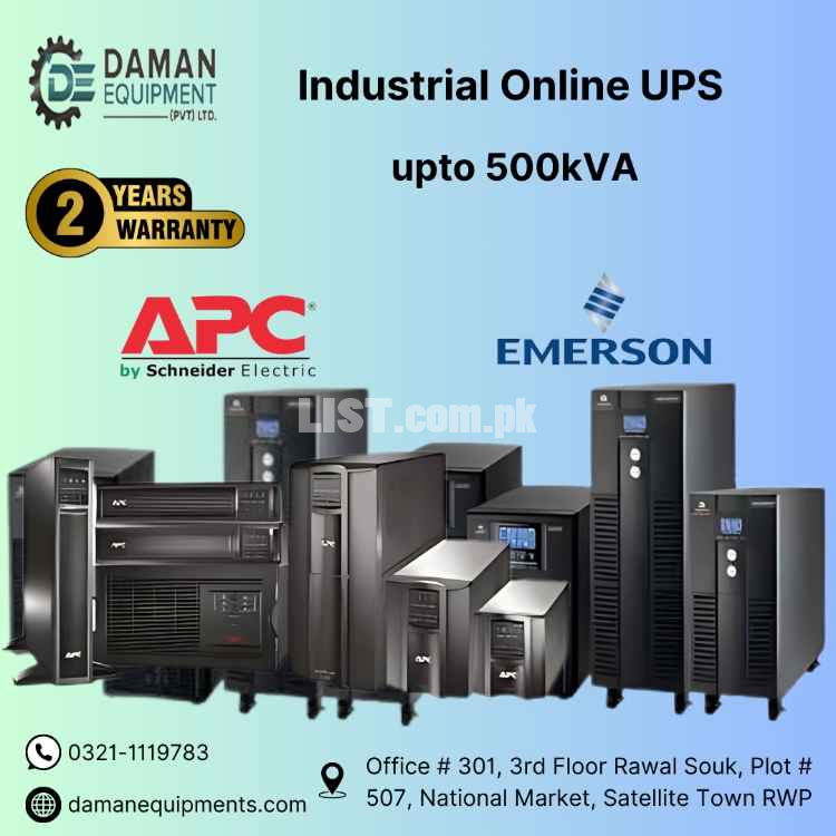 Industrial UPS Emerson 60KVA