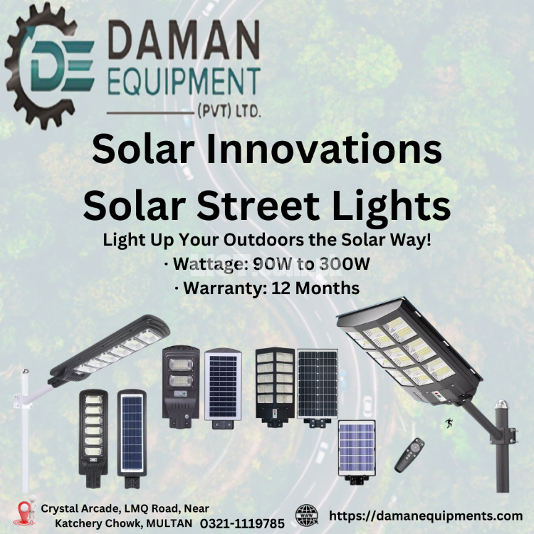 SOLAR STREET LIGHT 400 Watts