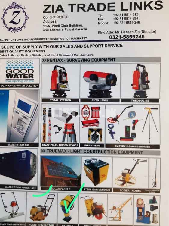 All construction machine and equipment