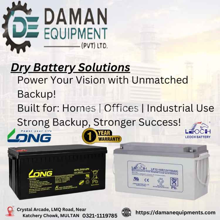 Dry battery Leoch 4.5Ah/6V