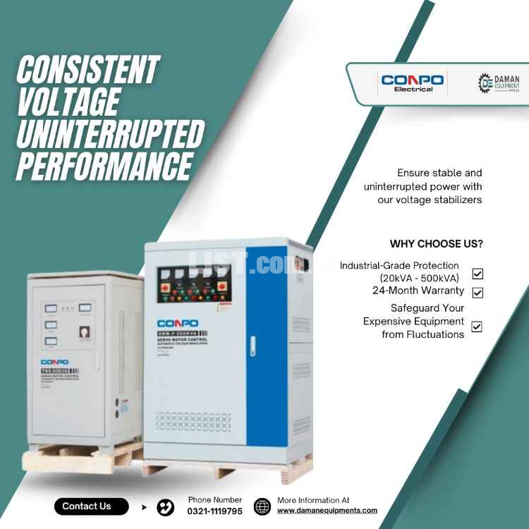 Voltage Stabilizer 200KVA