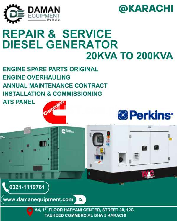 perkins local assembled 20kva