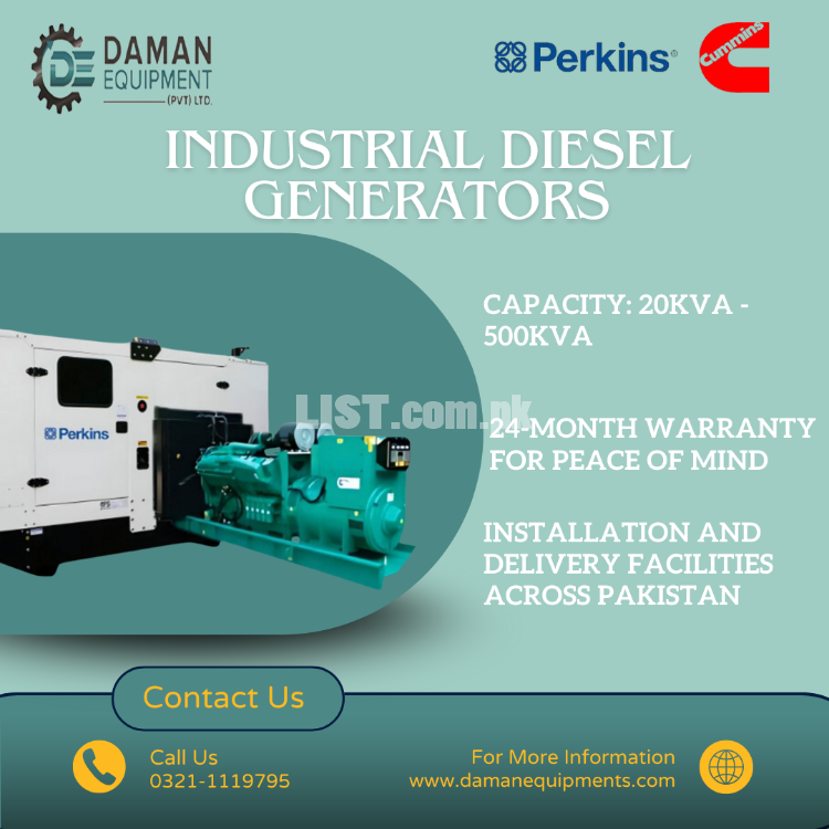 Perkins 60Kva Diesel Generator