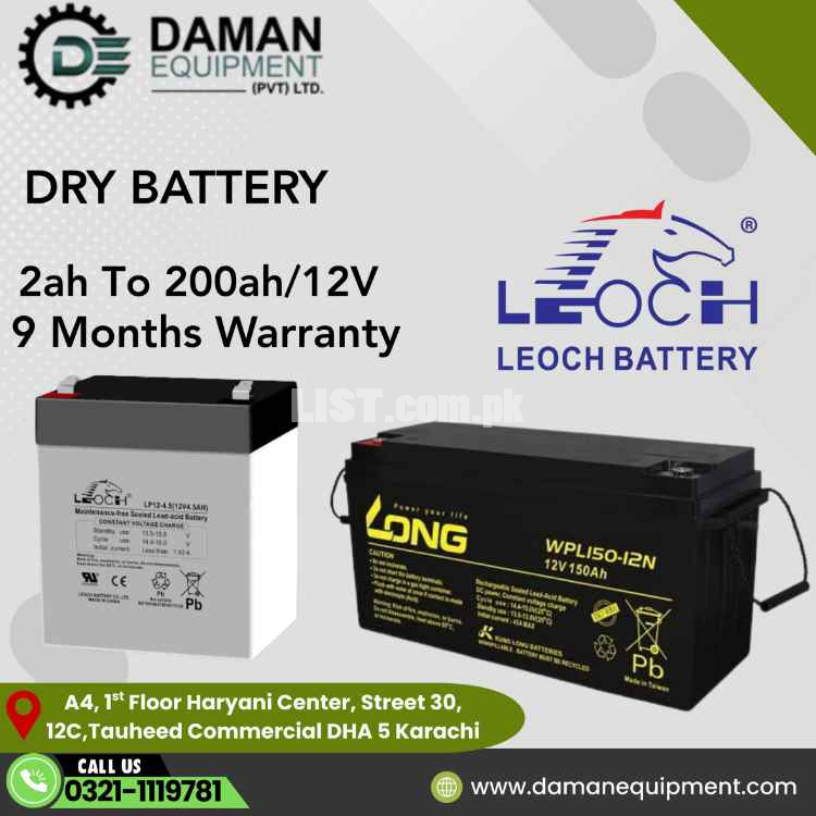 Long Battery 150ah