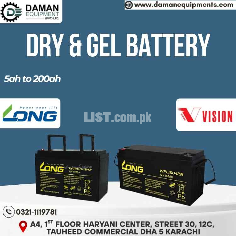 Long Battery 200Ah