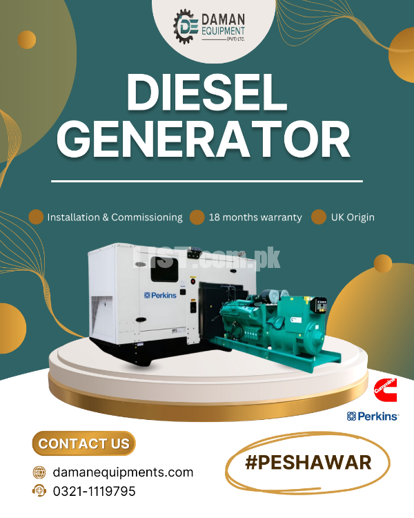 Perkins generator  20 kva