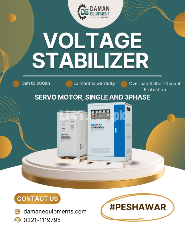 Voltage Stablizer| single coil with double carbon  |10KVA