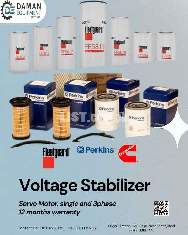 Generator Oil Filters of Perkins