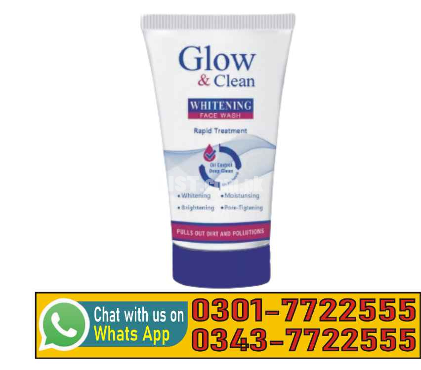 Glow & Clean Whitening Face Wash - Bigbazzar Pakistan Store