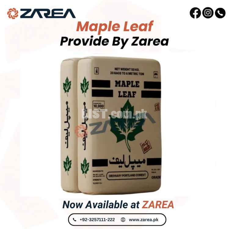 Zarea Limited Offers Maple Leaf Cement OPC
