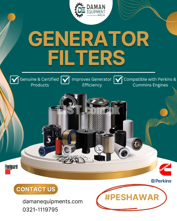 Generator Filters –Oil Filter of Perkins Part #  CH-10929