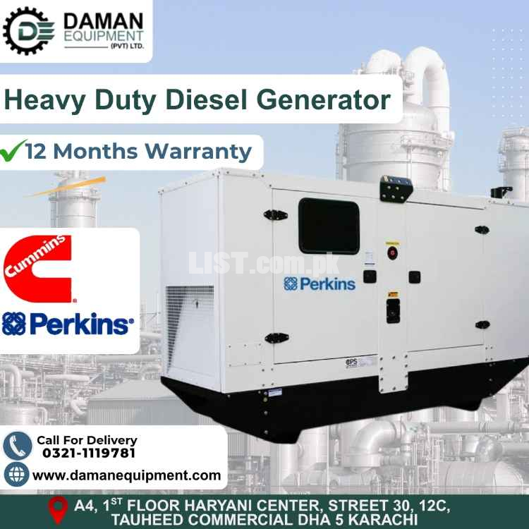 Diesel Generator Perkins Local Assembled Soundproof 20kva