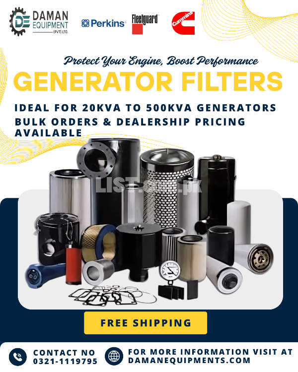 Generator Filters– Engine Ki Saans-Oil Filter part 4627133