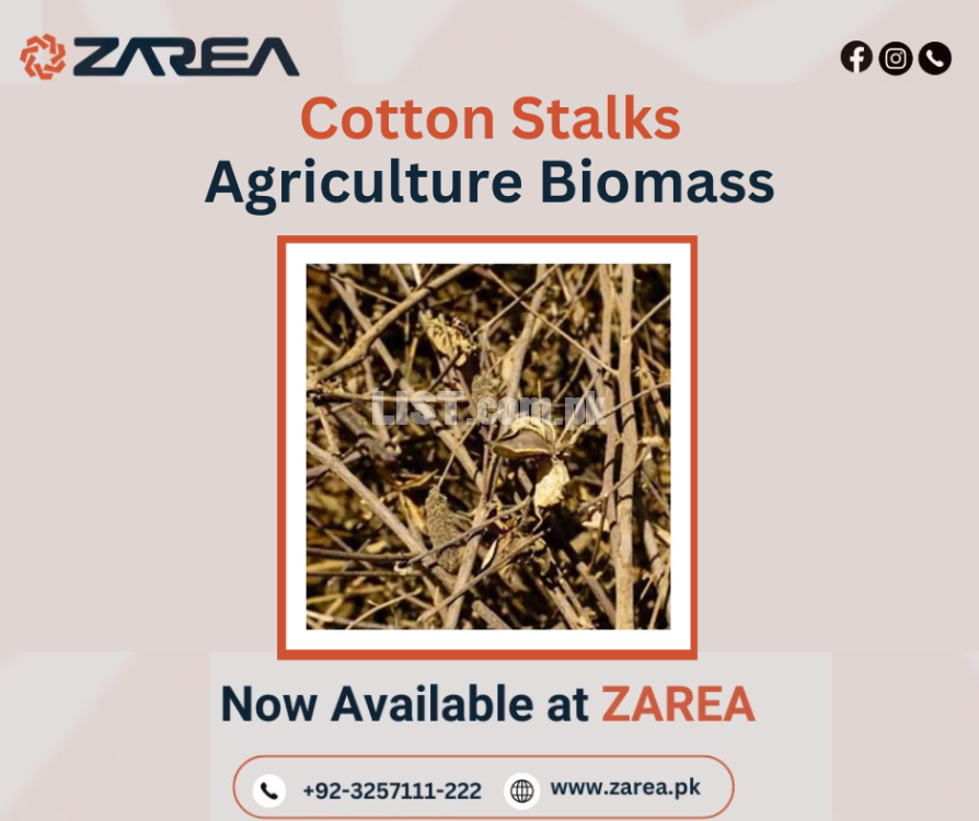 Cotton Stalks | ZAREA LIMITED