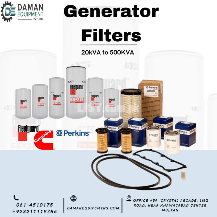 Generator Filters "Perkins 26510353 China"