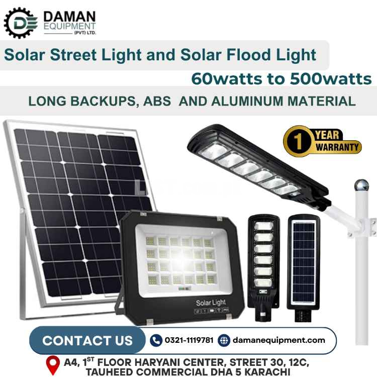 Solar Street Light Aiwa Book Model 500Watts