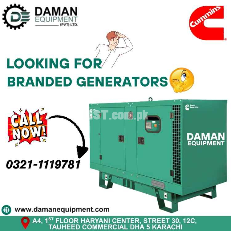 Diesel Generator - Yd Engine with open type Origin China pakistan