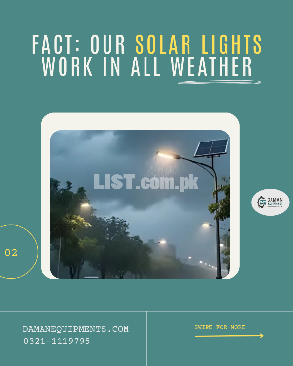 Solar Flood Lights in Peshawar – Brighten Your Space -100W
