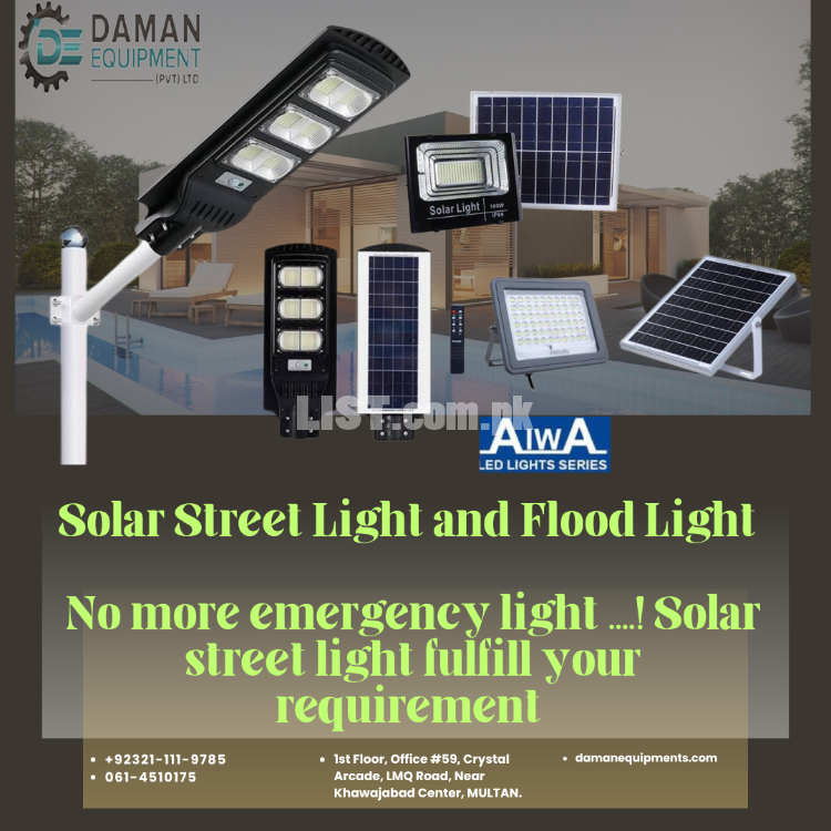Solar Flood Light 50 Watts