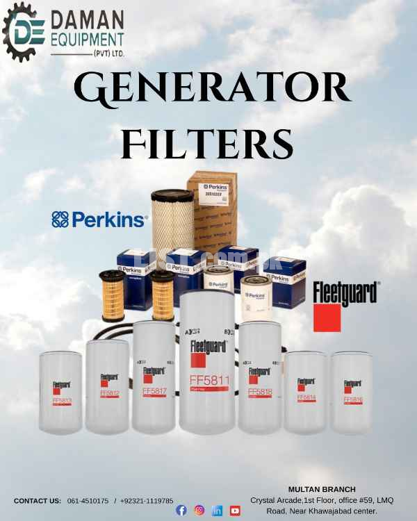 Generator Filters " Perkins 2654403 original"