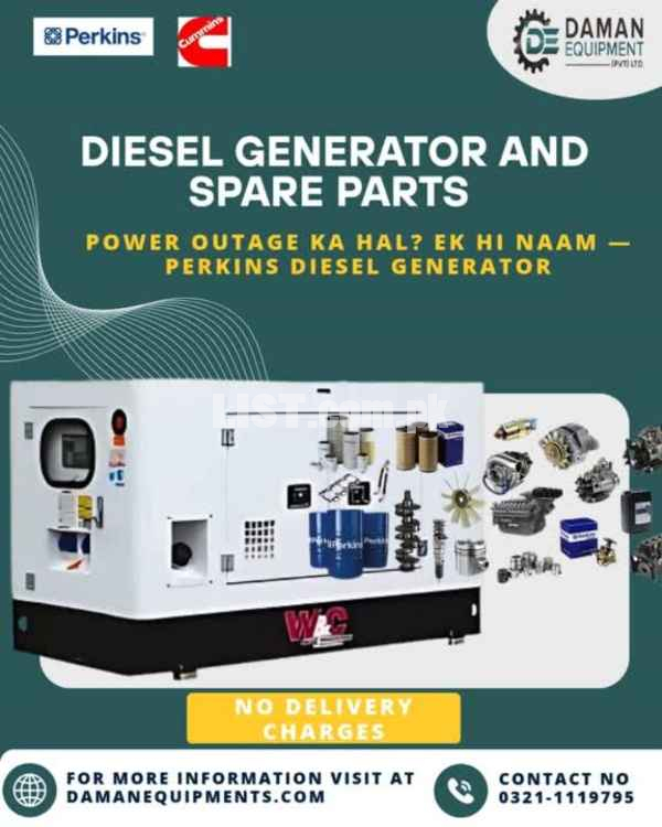 Perkins Diesel generator | 45kva | Naam Hai Etimad Ka