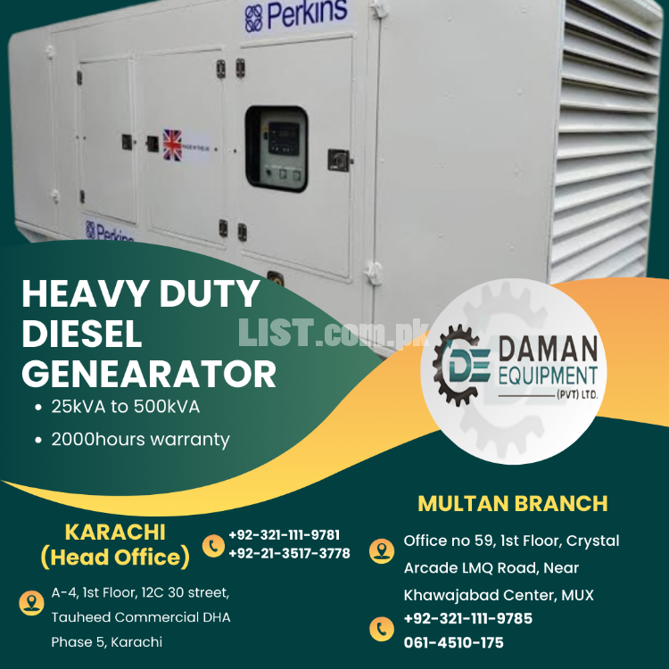Diesel Generator 30 KVA open type