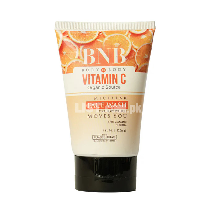BNB Brightening Vitamin C Organic Source Face Wash