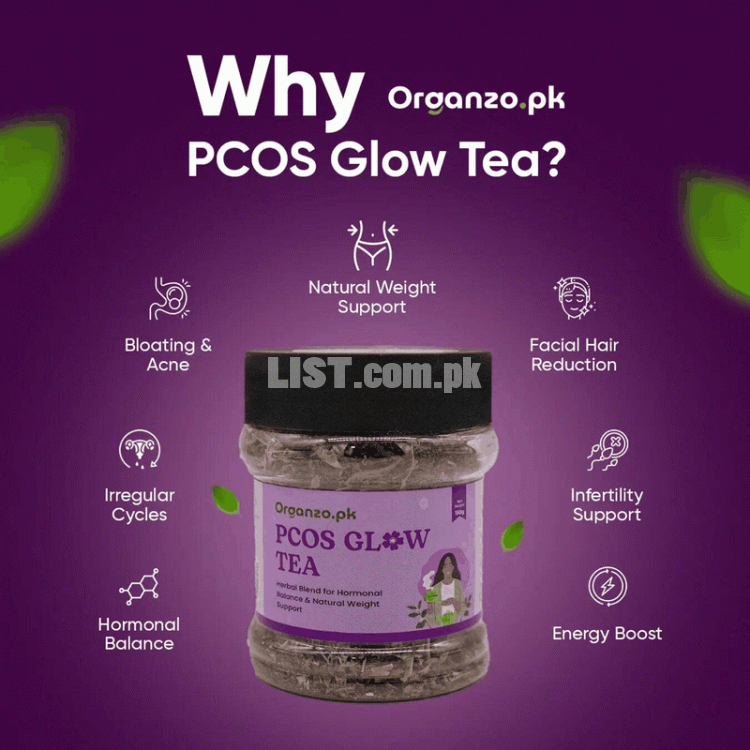 pcos glow tea for harmonal balence