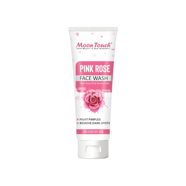 Creamy Pink Rose Face Wash
