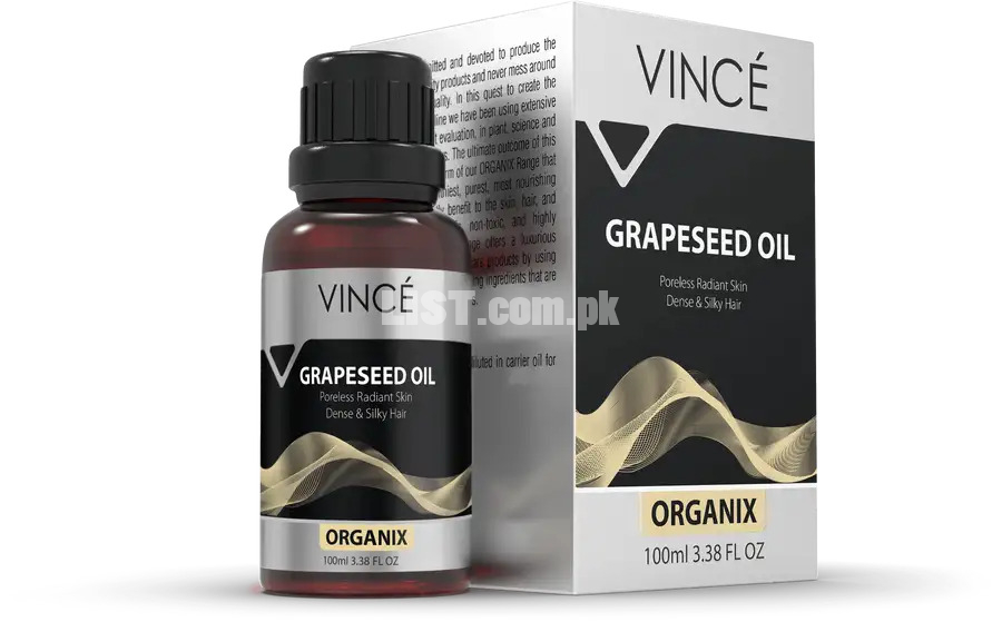 Vince Grape Seed Essential Oil – 100ml