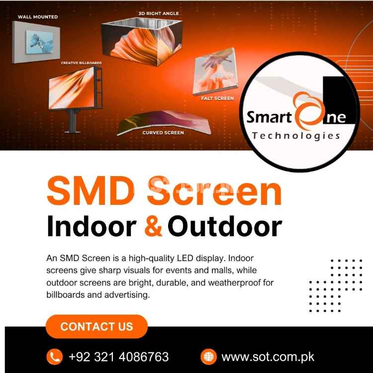 Buy SMD Screens in Pakistan 2025 | Top Branded Indoor & Outdoor