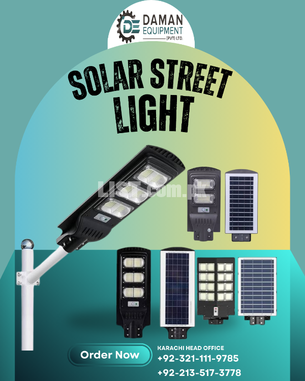 SOLAR STREET LIGHT 120 WATTS