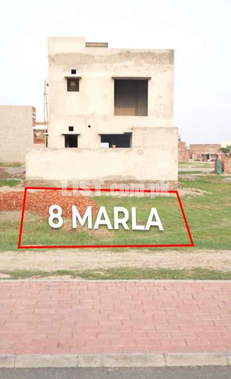 Hadilines Offer You 8 Marla Residential Plot in Bahria Orchard Lahore