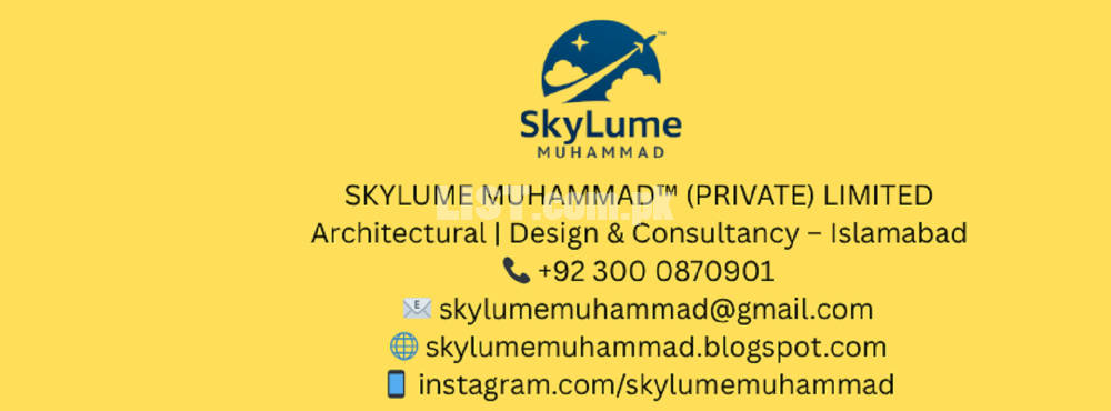 SKYLUME MUHAMMAD™ PRIVATE LIMITED – Architectural, Design Consultant