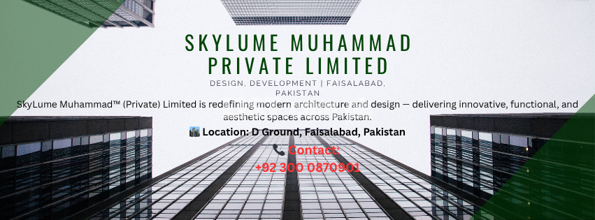 Top Architectural & Construction Services in Faisalabad | SkyLume