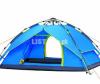 Automatic pop up water prof parachute camping tent
