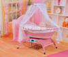 Imported Pink baby cot plus Swing