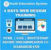 web designing 4 days Short course